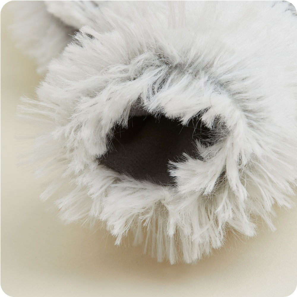 Marshmallow Gray Bottle Warmies - Clean Comfort