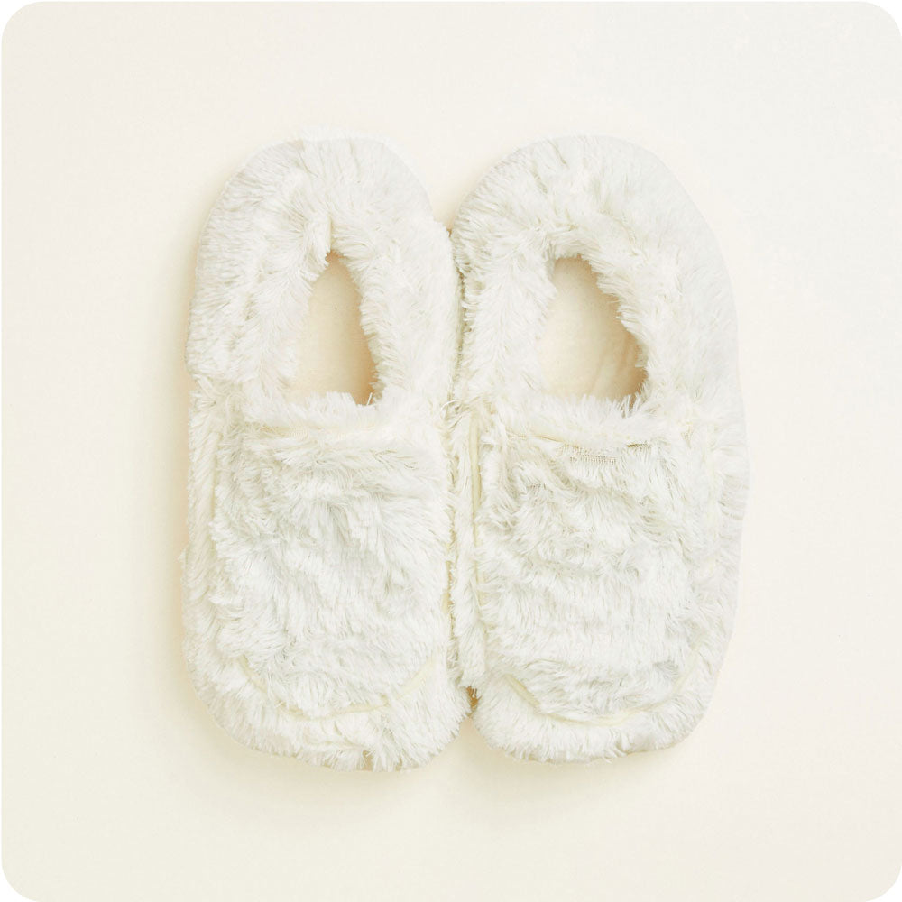 Cream Slippers Warmies® - Clean Mood