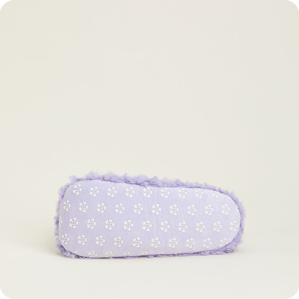 Curly Purple Slippers Warmies® - Modern Blend