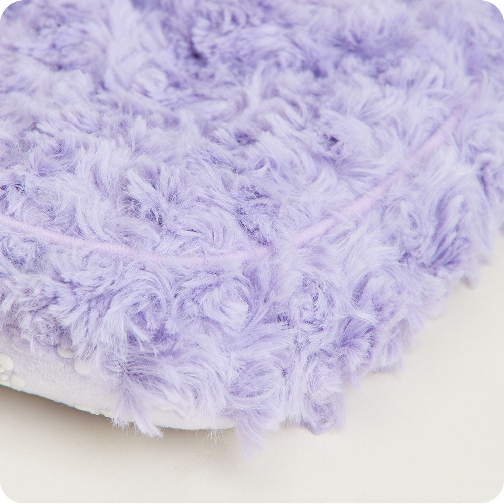 Curly Purple Slippers Warmies® - Modern Blend