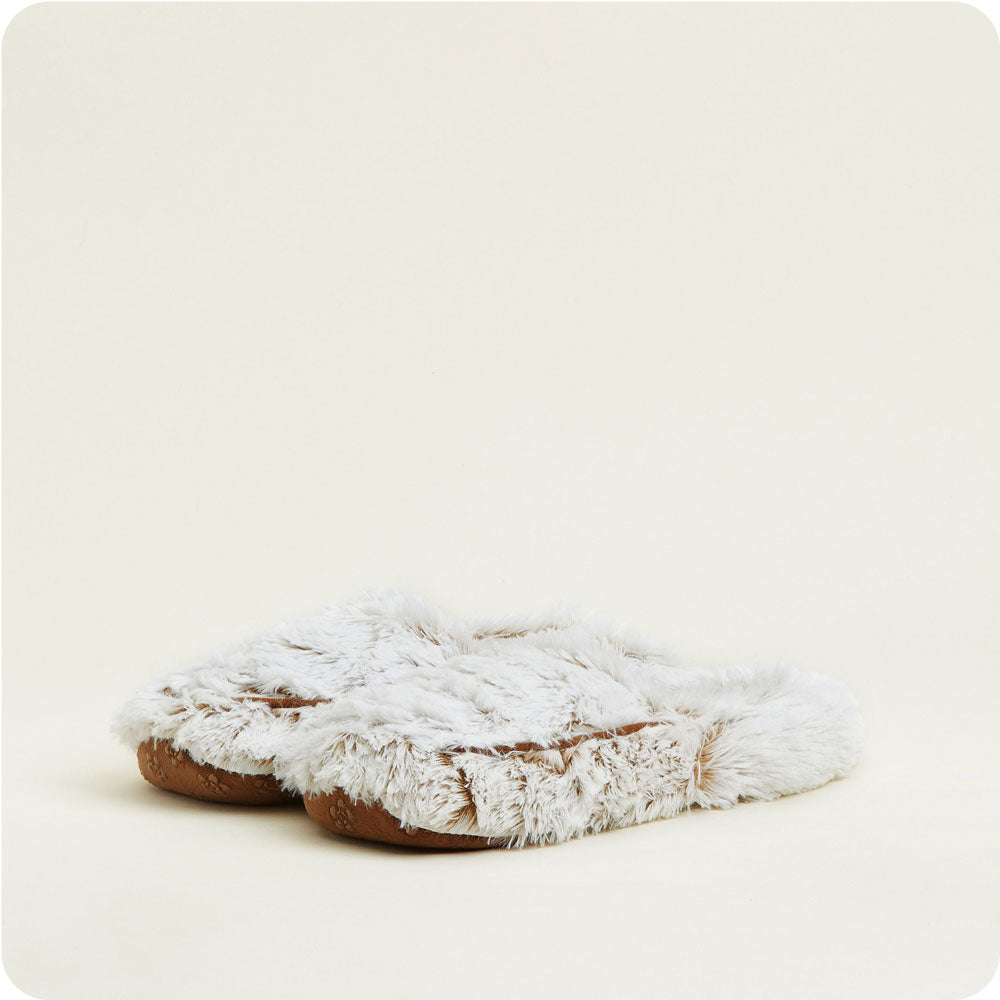 Marshmallow Brown Slippers Warmies® - Bright Scent