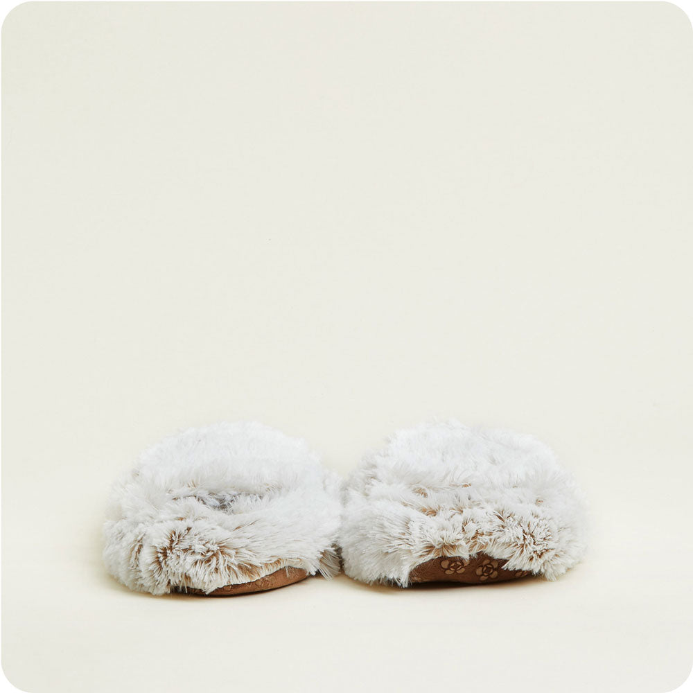 Marshmallow Brown Slippers Warmies® - Bright Scent