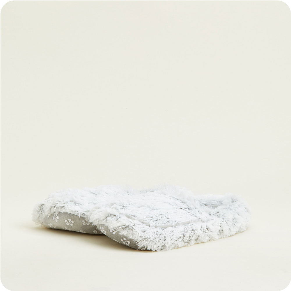 Marshmallow Gray Slippers Warmies® - Gentle Mist