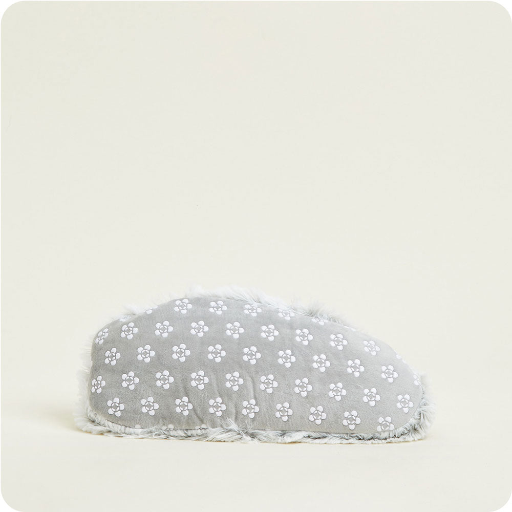 Marshmallow Gray Slippers Warmies® - Gentle Mist