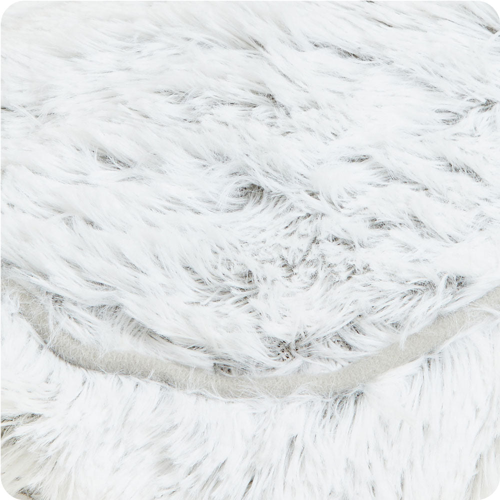 Marshmallow Gray Slippers Warmies® - Gentle Mist