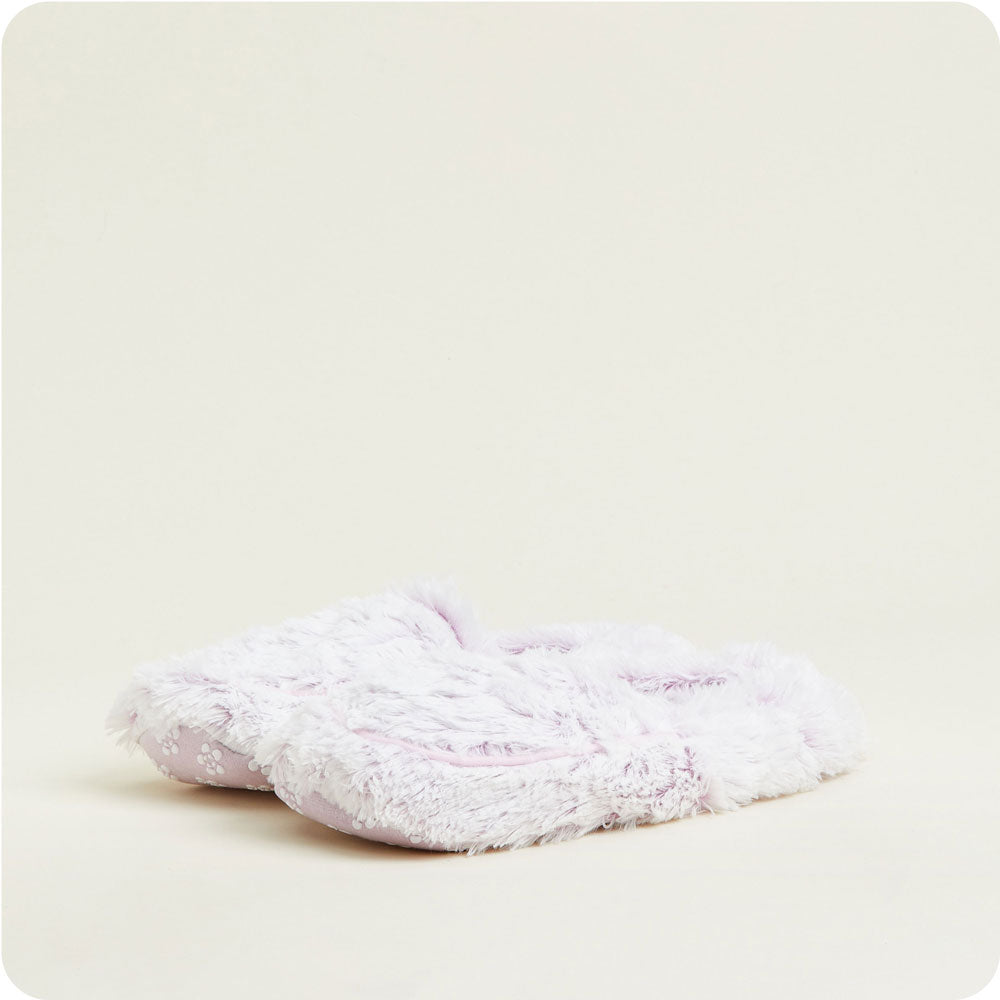 Marshmallow Lavender Slippers Warmies® - Gentle Mist