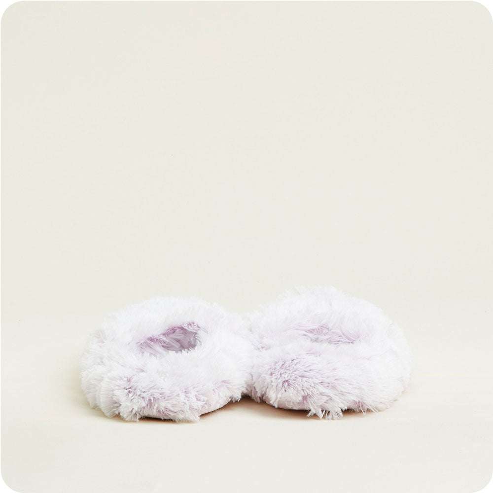 Marshmallow Lavender Slippers Warmies® - Gentle Mist