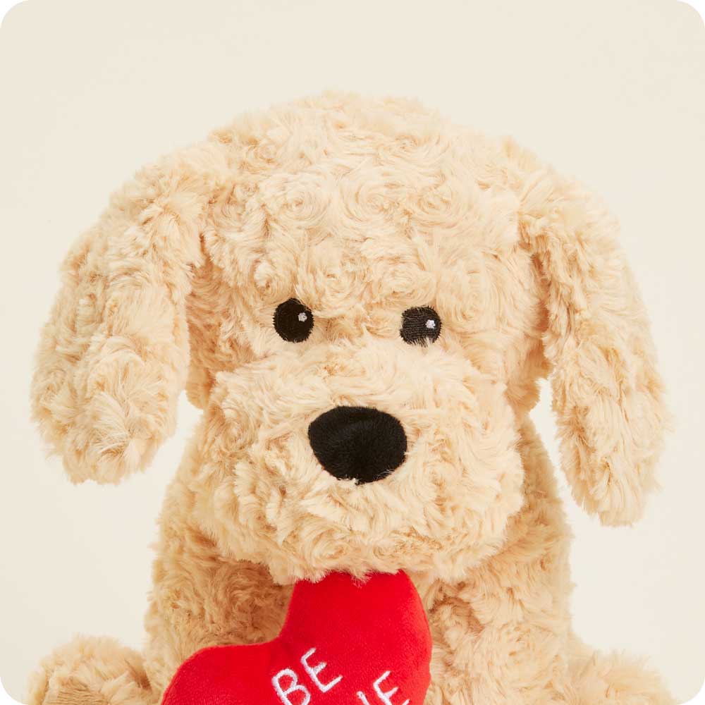 Be Mine Golden Dog Warmies - Gentle Mist