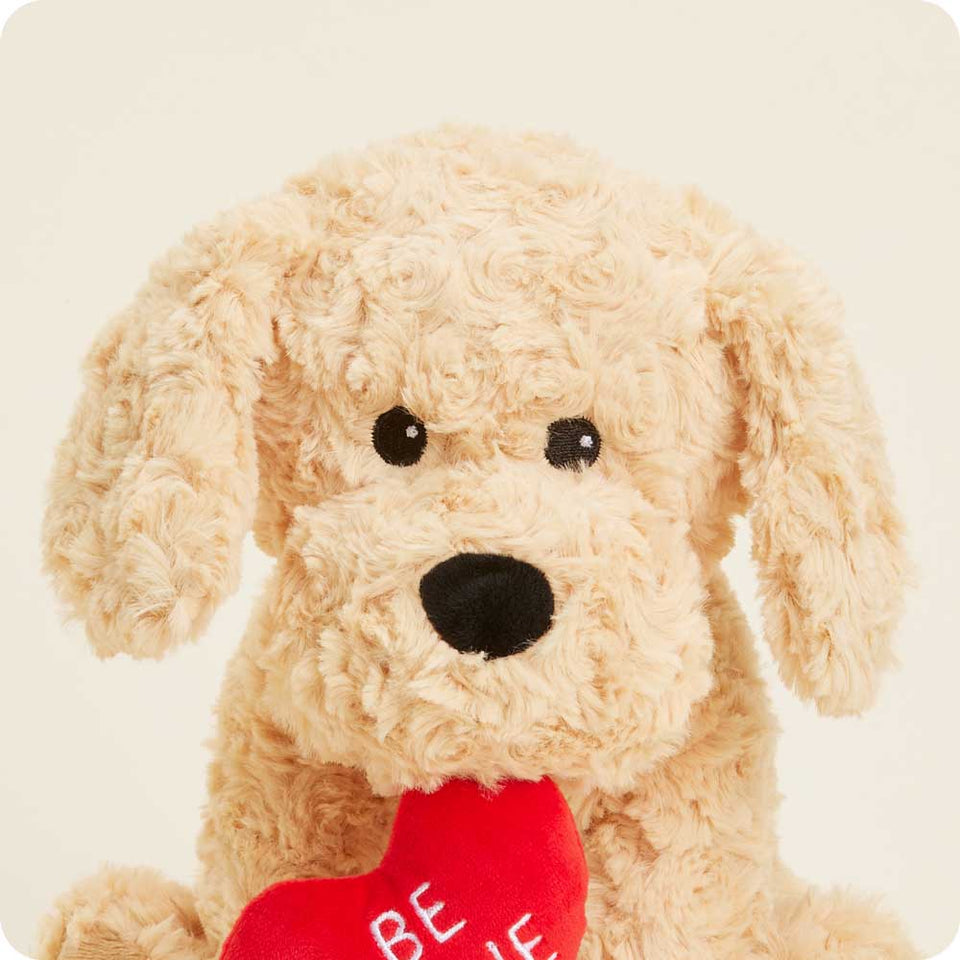 Be Mine Golden Dog Warmies - Gentle Mist