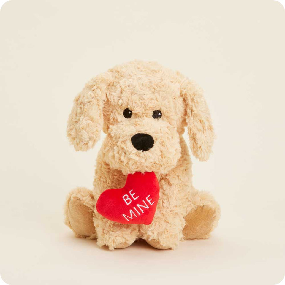 Be Mine Golden Dog Warmies - Gentle Mist