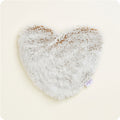 Marshmallow Brown Heart Heat Pad Warmies - Soft Support