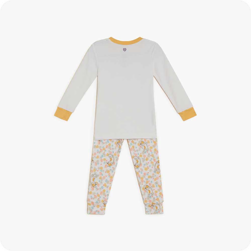 Calico Cat Long Pajamas - Easy Set