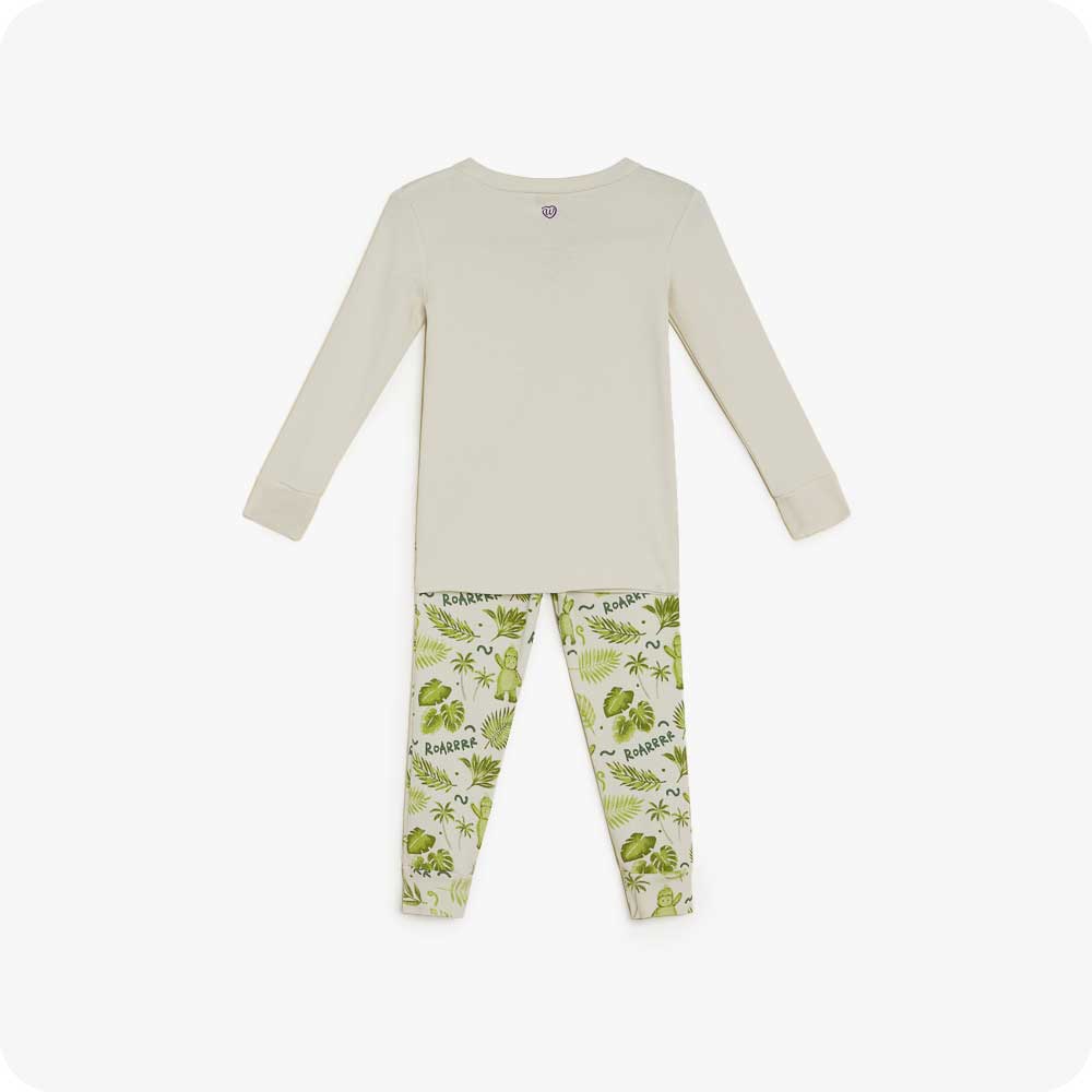 Dinosaur Long Pajamas - Essential Set