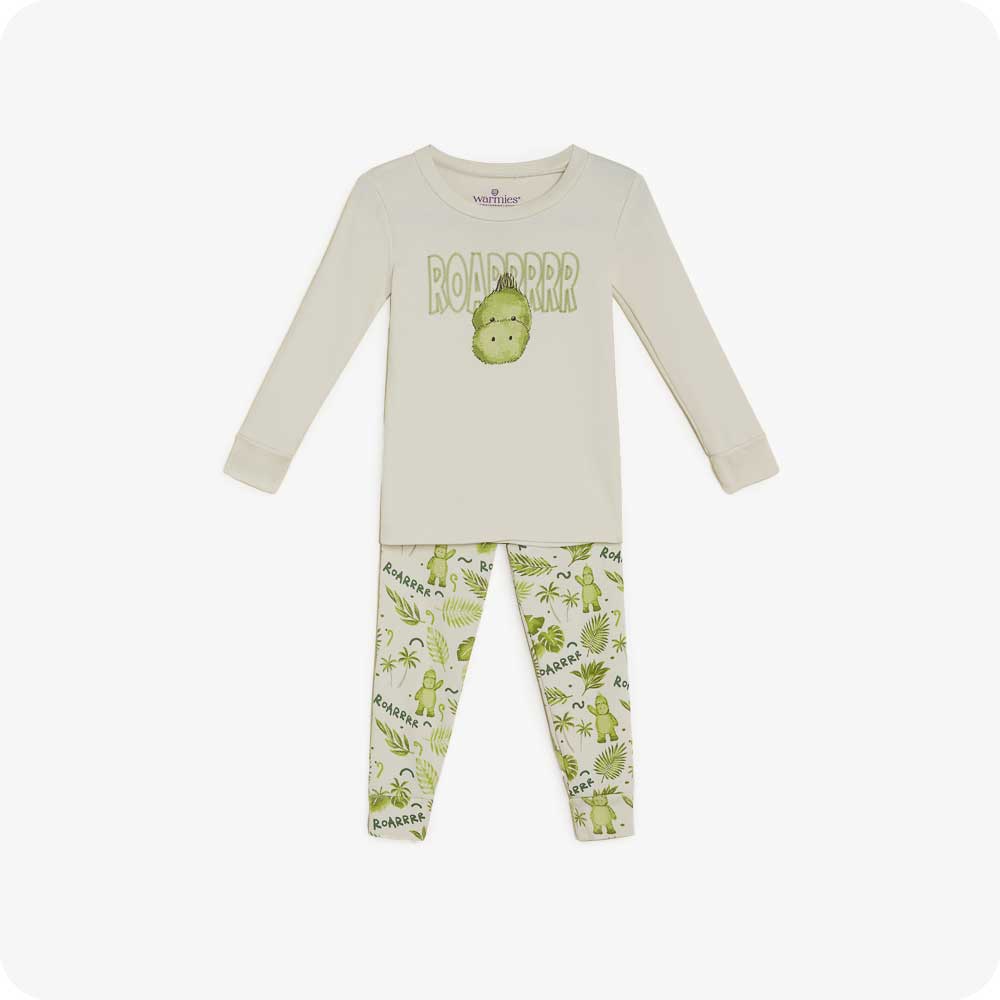 Dinosaur Long Pajamas - Essential Set