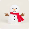 Red Scarf Snowman Warmies - Home Glow