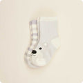 Marshmallow Bear Non-Slip Socks - Snuggle Soft