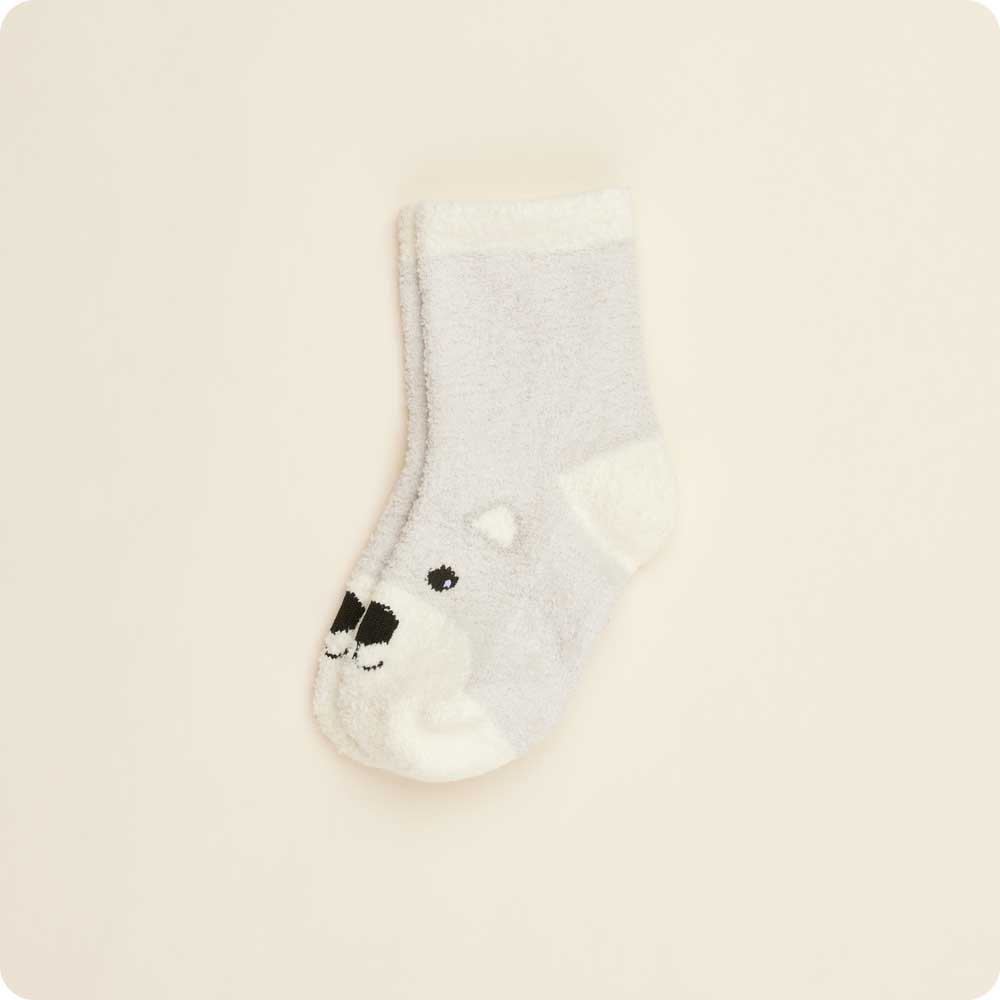 Marshmallow Bear Non-Slip Socks - Snuggle Soft