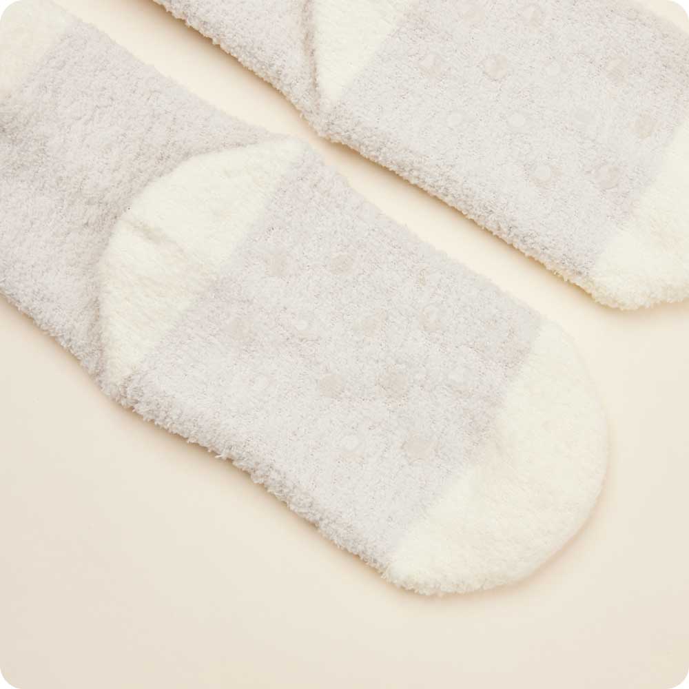 Marshmallow Bear Non-Slip Socks - Snuggle Soft