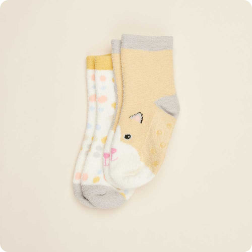 Calico Cat Non-Slip Socks - Cozy Comfort