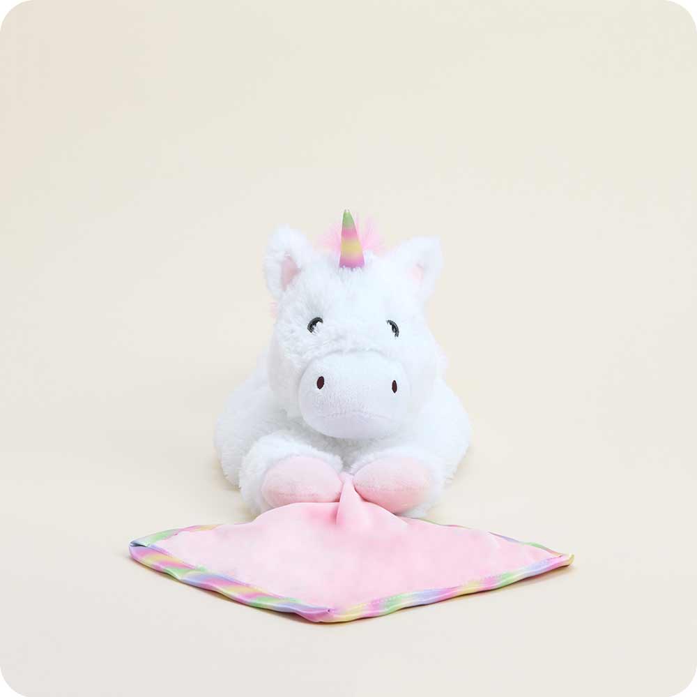 Unicorn Blankie Warmies - Cozy Glow