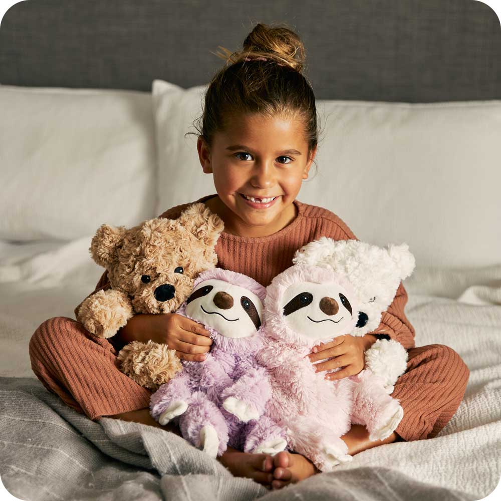 Pink Sloth Warmies - Fresh Notes