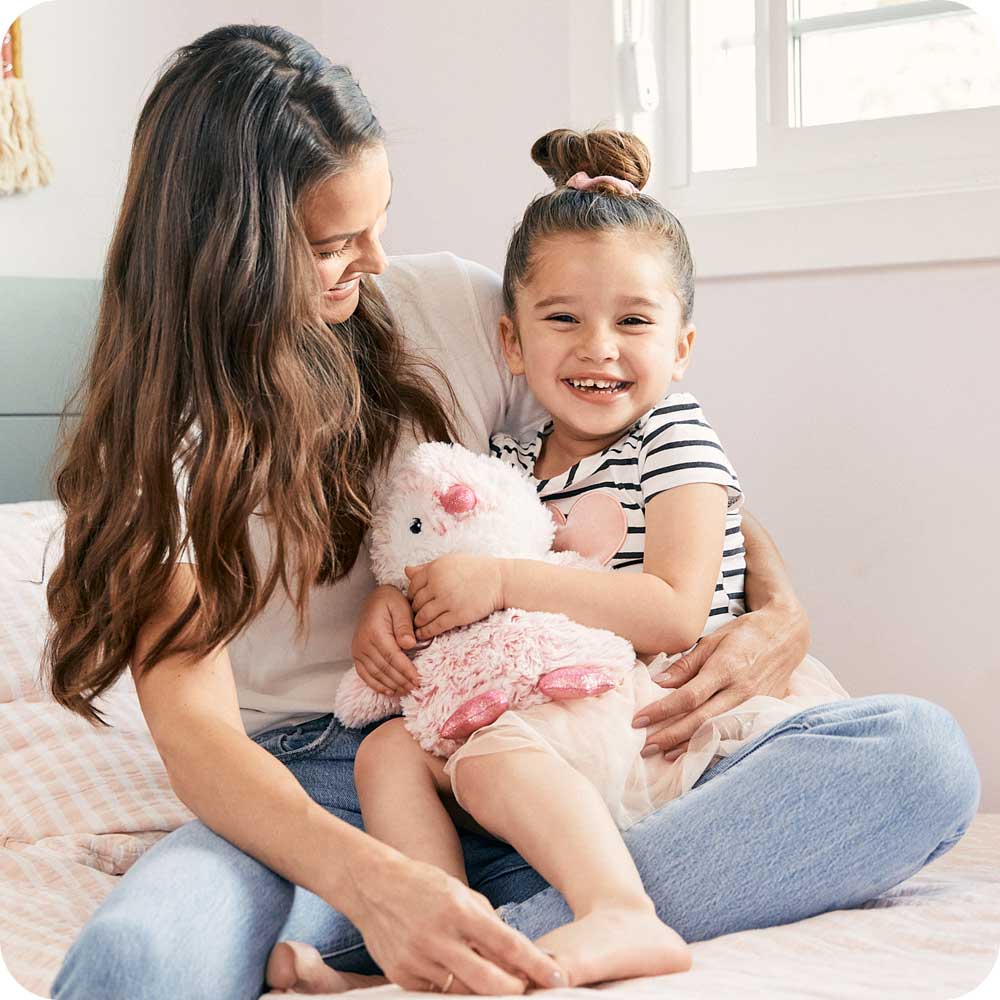 Pink Penguin Warmies - Home Glow