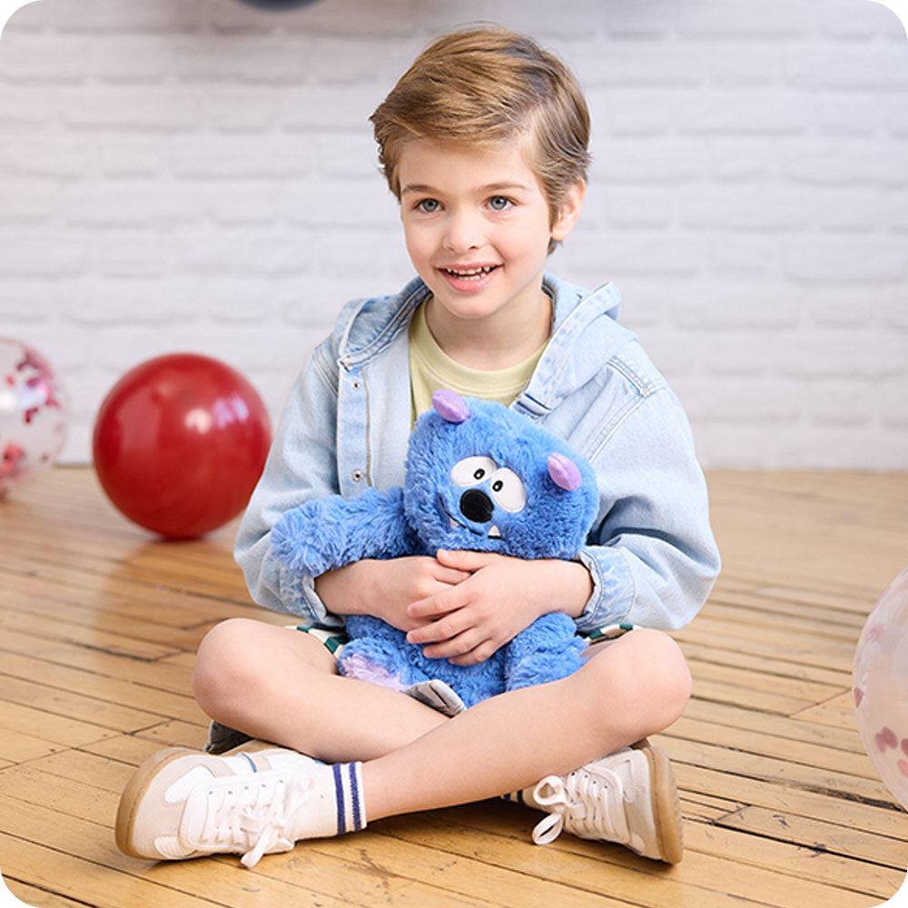 Blue Monster Warmies - Gentle Mist