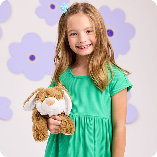 Brown Bunny Warmies - Cozy Glow