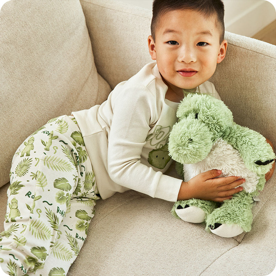 Green Dinosaur Warmies - Modern Blend