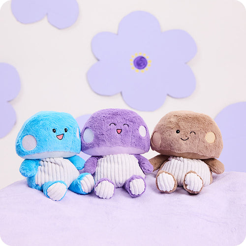 Blue Mushroom Warmies - Modern Blend