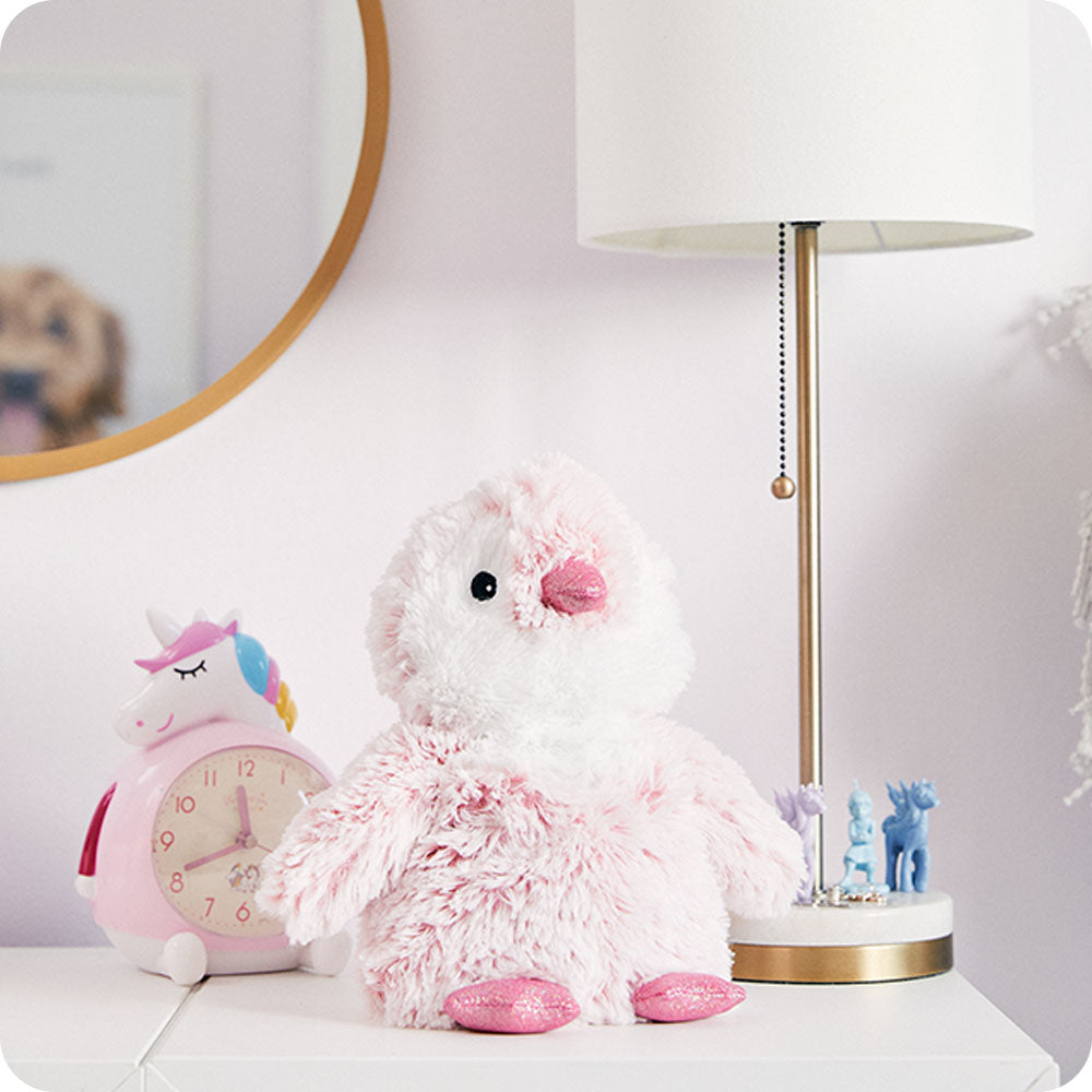 Pink Penguin Warmies - Home Glow