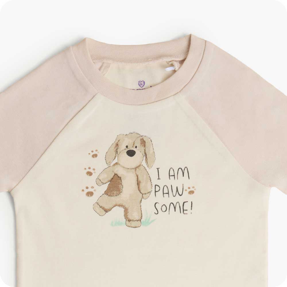 Puppy Shorties Pajamas - Soft Snuggle