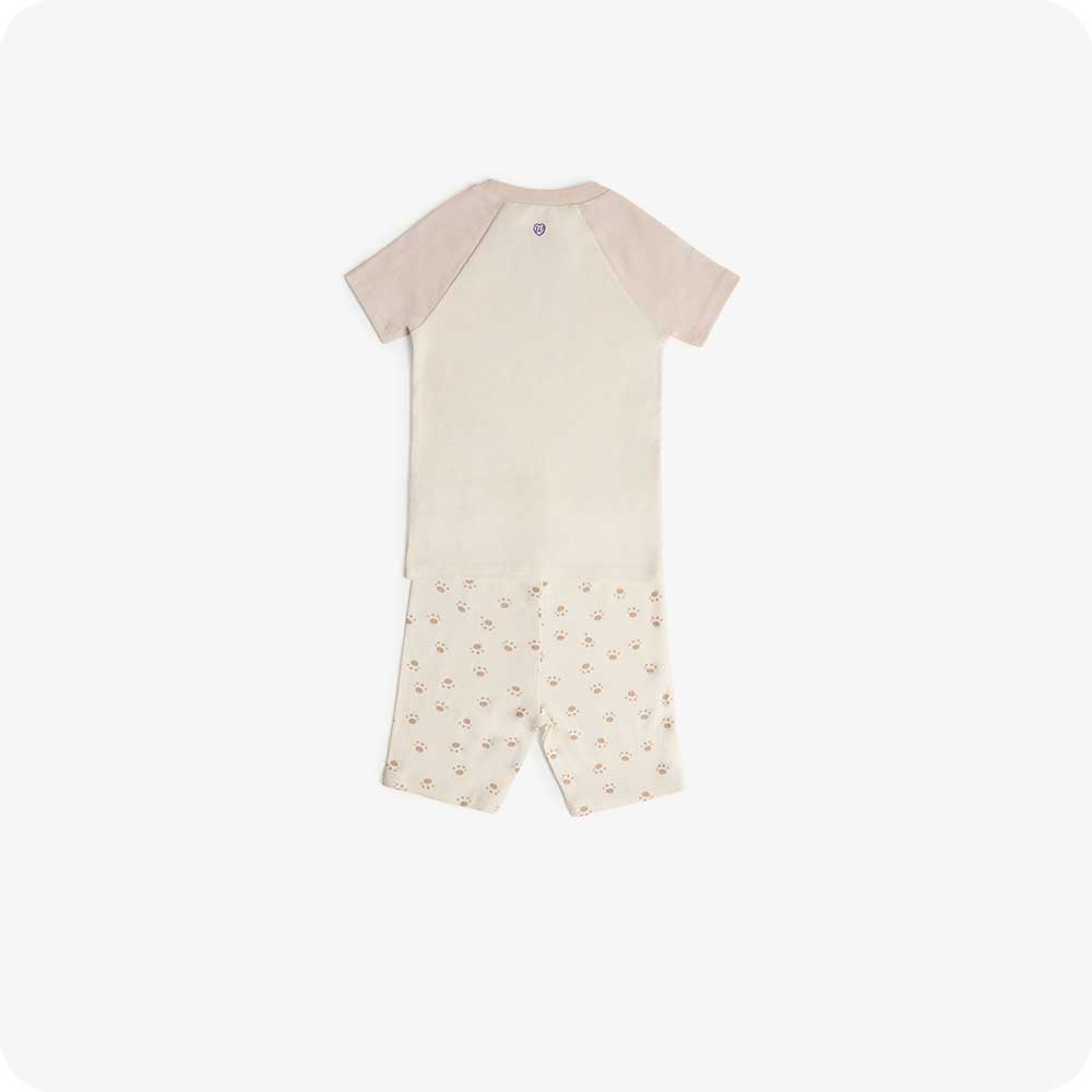Puppy Shorties Pajamas - Soft Snuggle