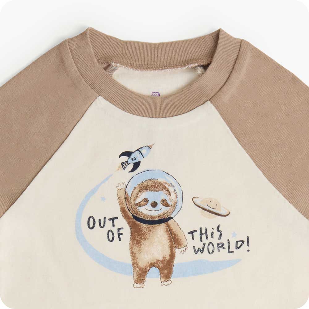 Sloth Shorties Pajamas - Soft Snuggle