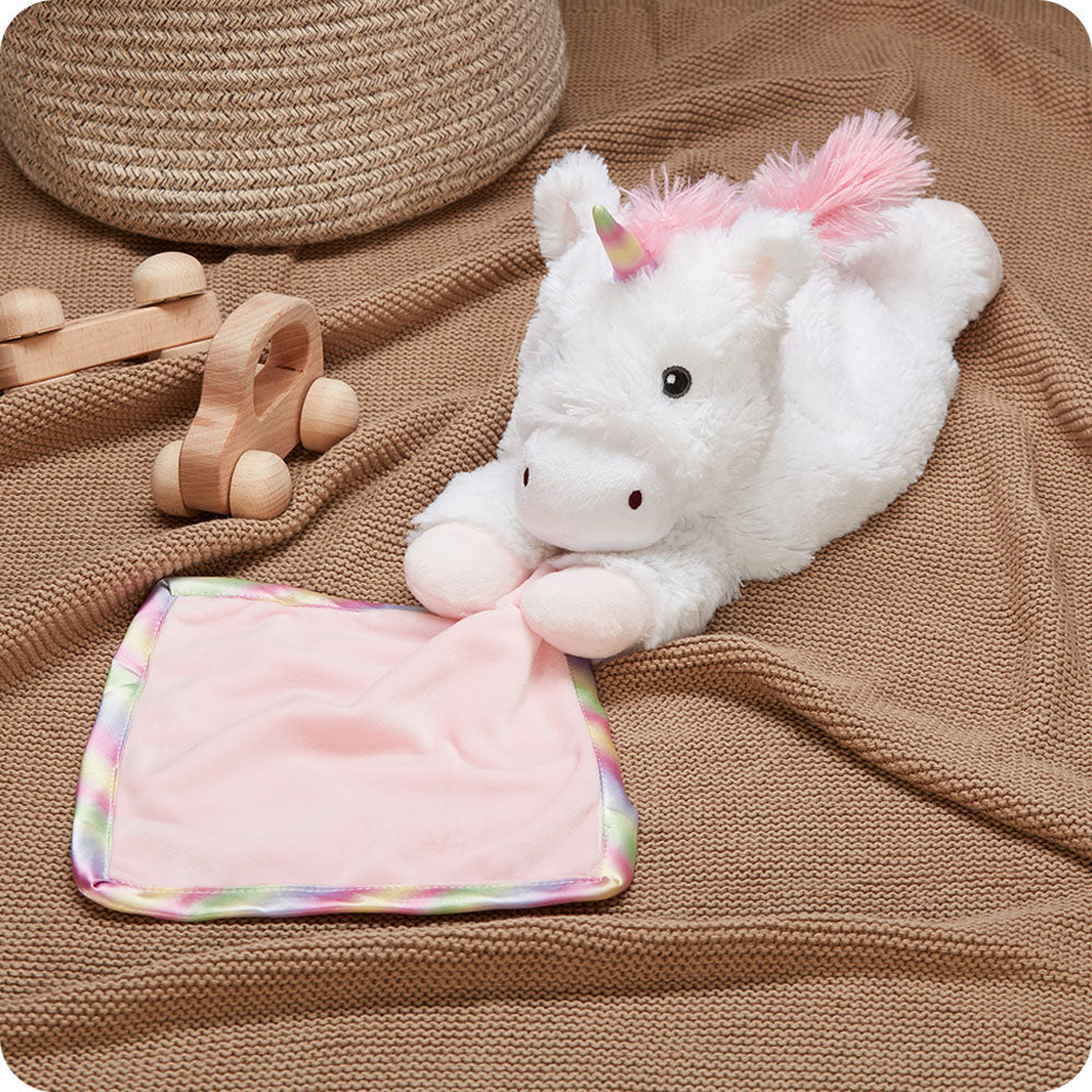Unicorn Blankie Warmies - Cozy Glow