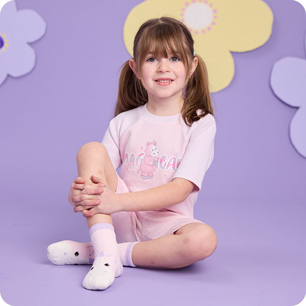 Unicorn Shorties Pajamas - Warm Hugs