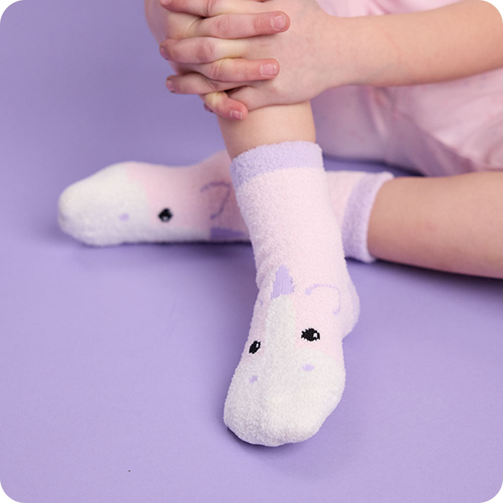 Unicorn Non-Slip Socks - Soft Snuggle